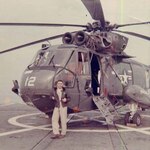 Retired Capt. Pete Lumianski visits HSC-26.