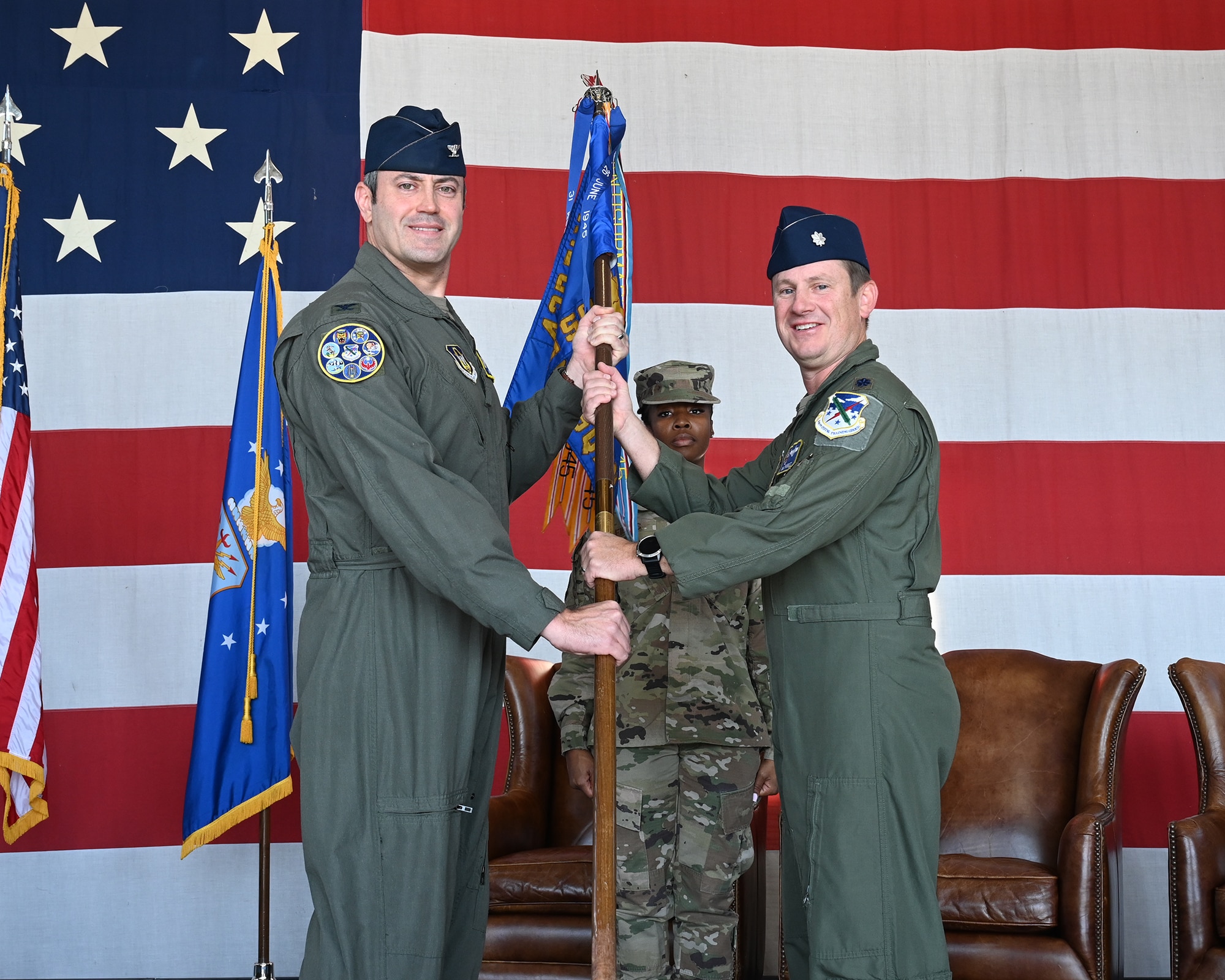 43rd FTS welcomes new commander