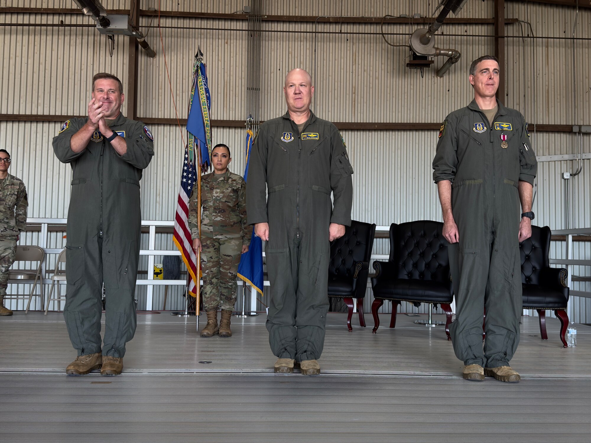 Newsome assumes command of 97th FTS
