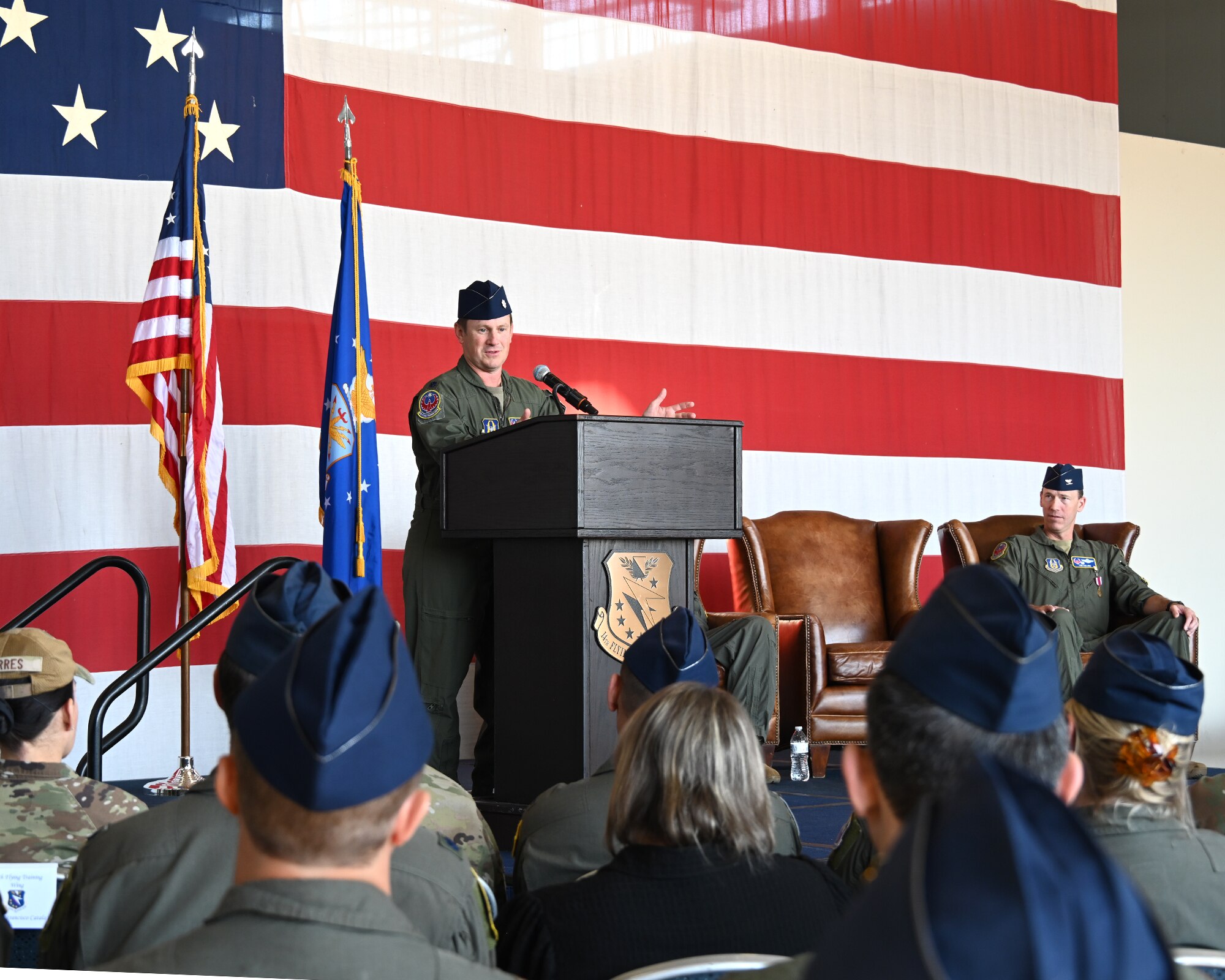 43rd FTS welcomes new commander