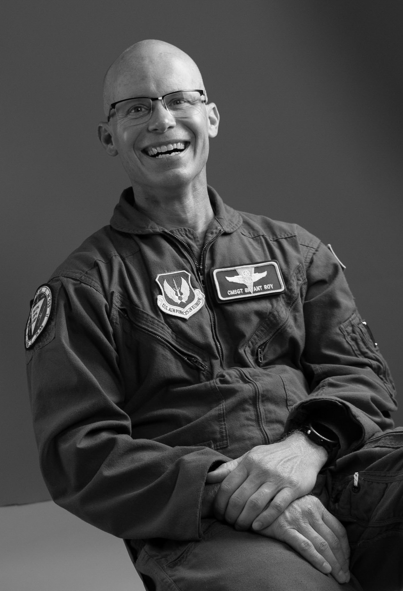 Man poses for photo