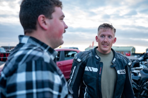 airmen talking to each other