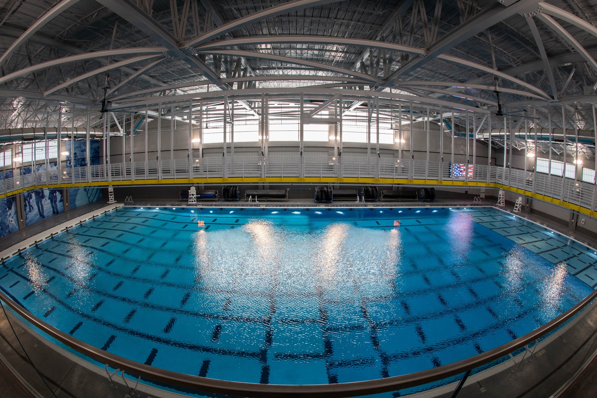 an aquatic center dedicated to special warfare training