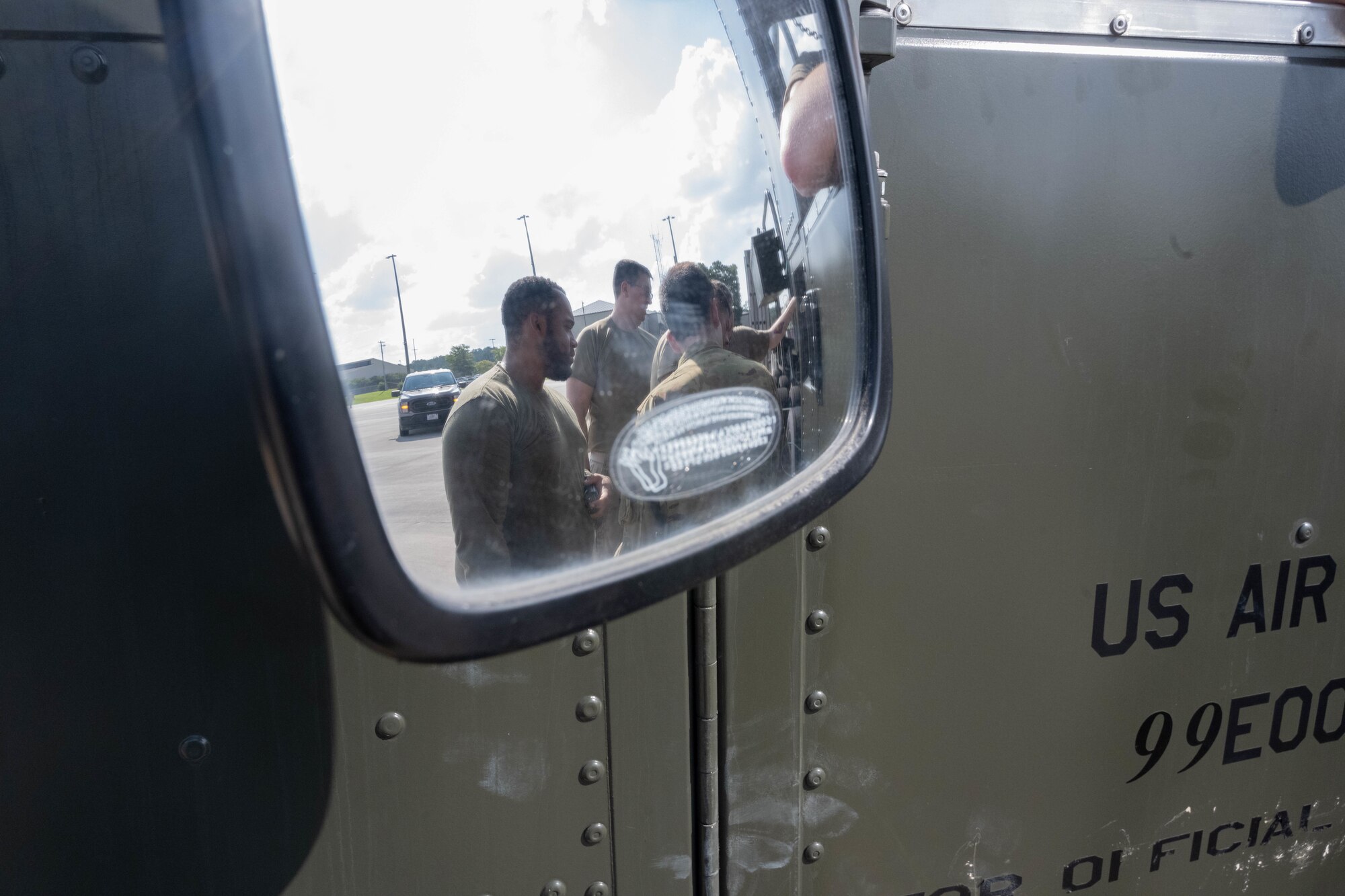 U.S. Airmen participate in exercise