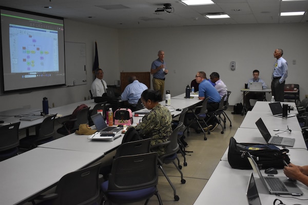 NMRLC Williamsburg and Detachment Fort Detrick personnel participated in the Defense Logistics Agency Functional Executive Agent Medical Support (FEAMS) Expeditionary Medical Systems (EXMED) Discovery Phase Aug. 5.