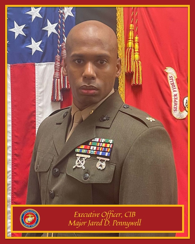 Major Jared D Pennywell Official Biography Photo
