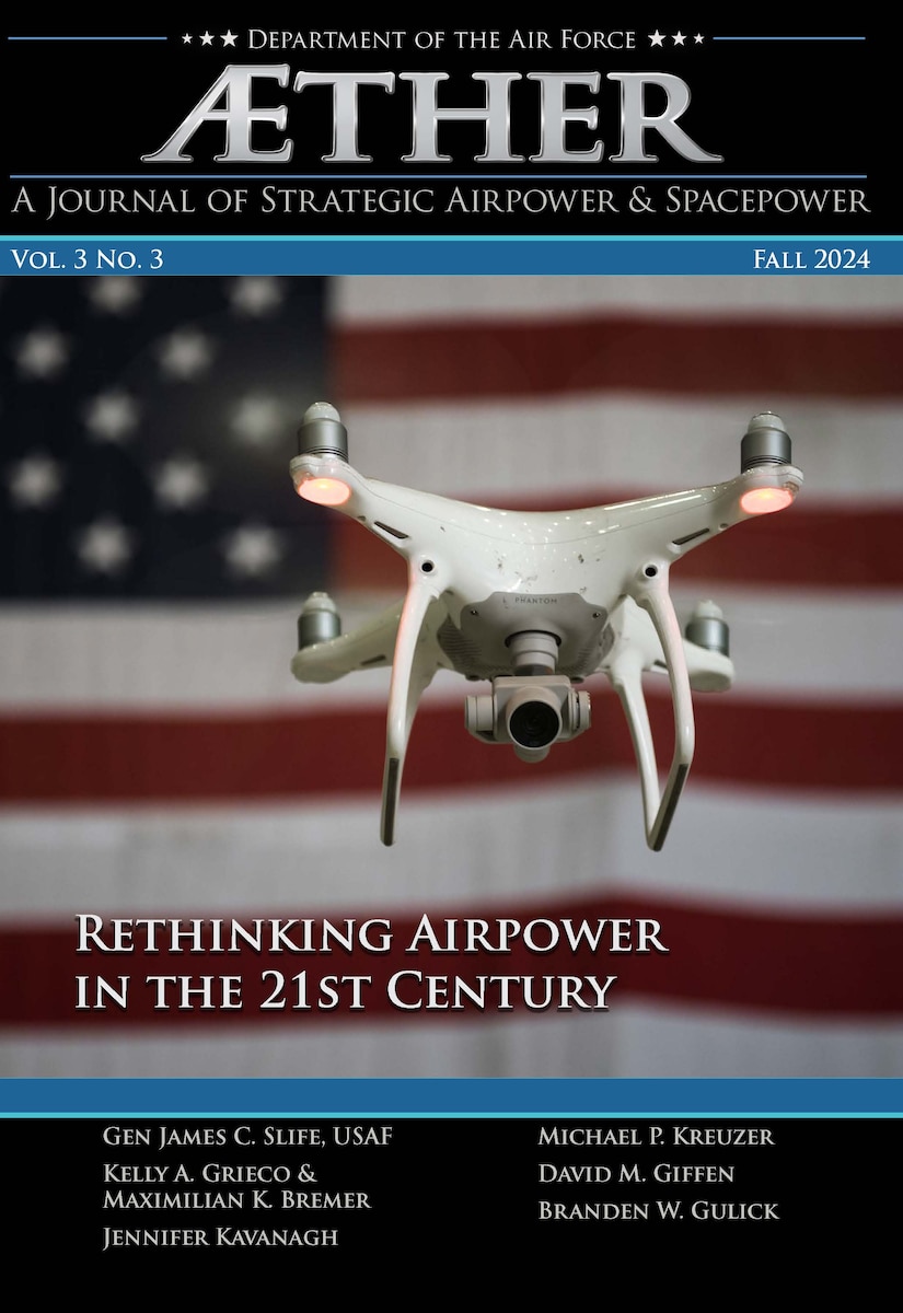 Aether, Aether-ASOR, Air University Press, Air University, USAF, airpower, spacepower