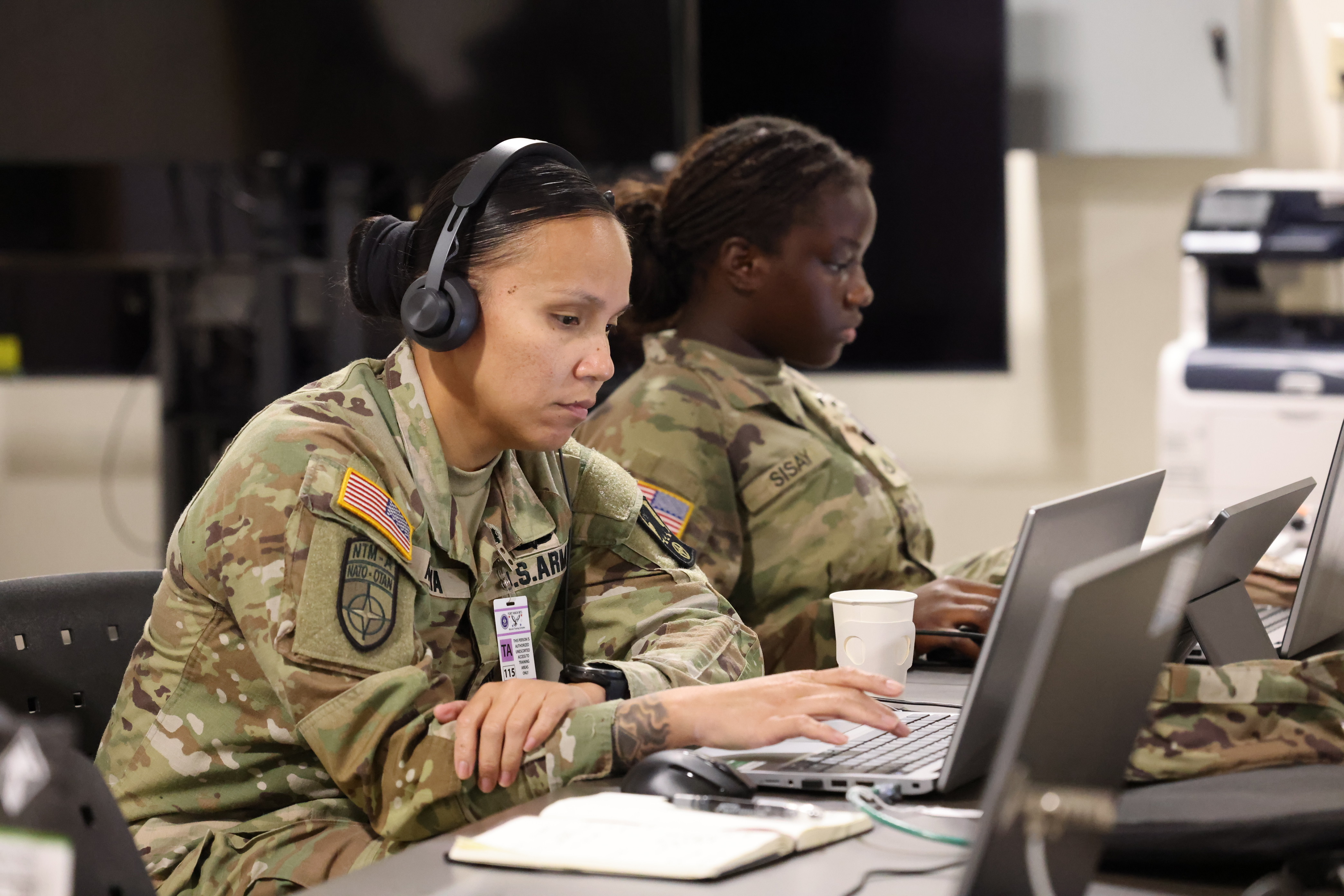 244th Expeditionary Combat Aviation Brigade Soldiers develop 
