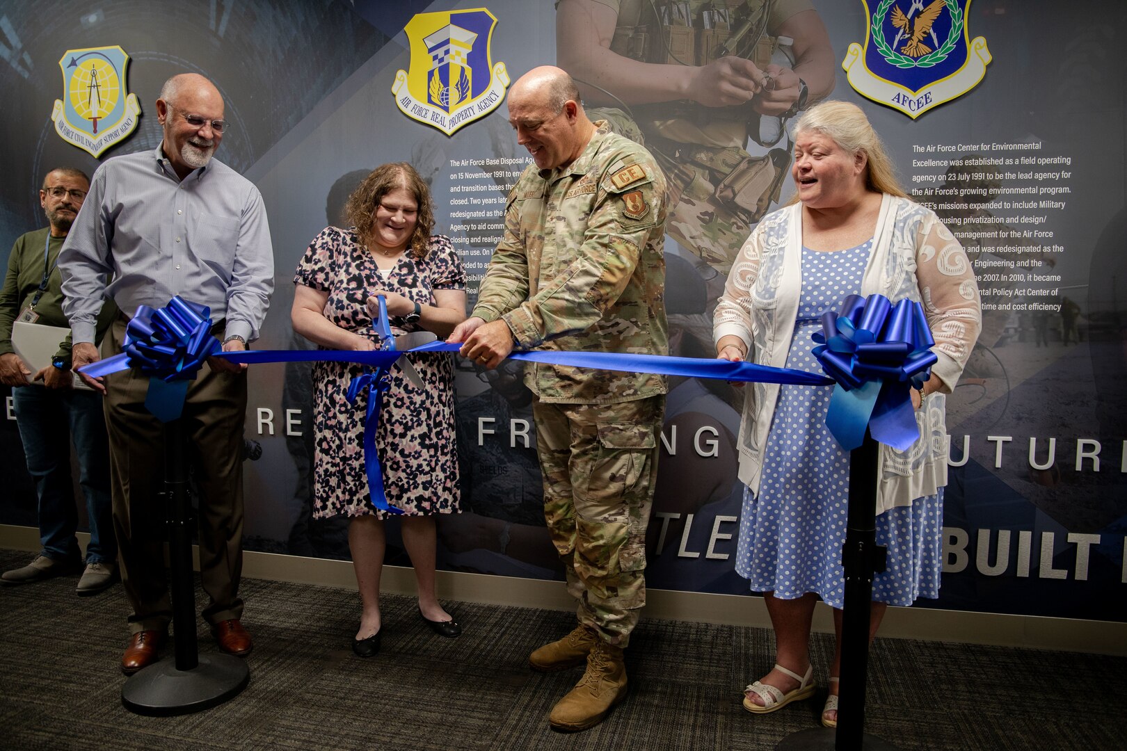 AFCEC Heritage Wall dedication ceremony