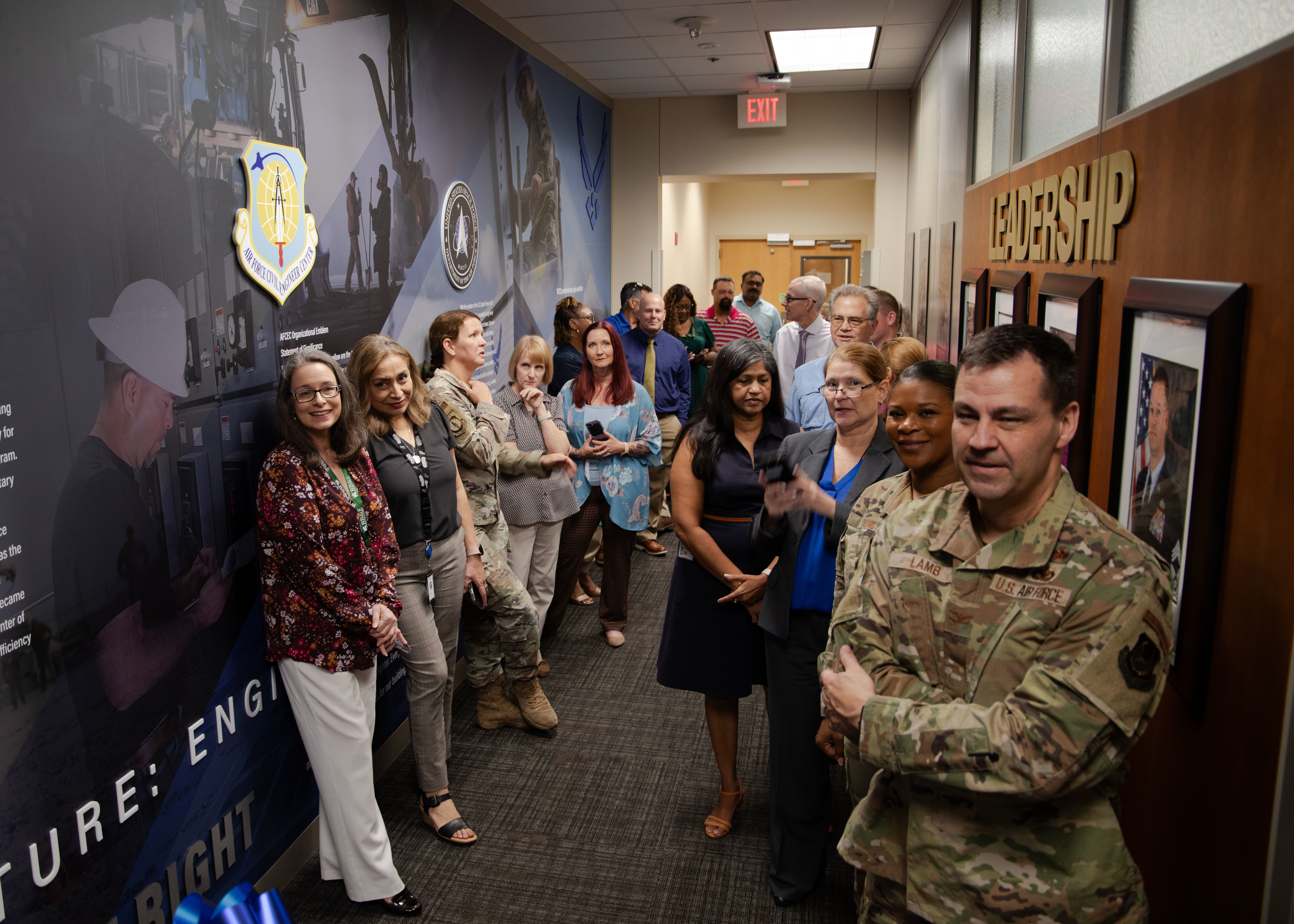 Air Force Civil Engineer Center unveils heritage wall > Joint Base San ...