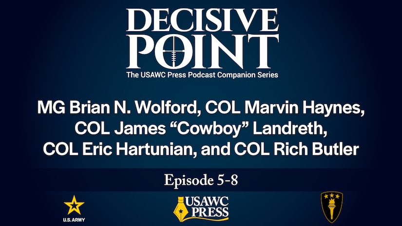 Decisive Point podcast graphic