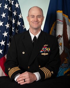 Captain Brian D. Heberley,
Commanding Officer Supervisor of Shipbuilding, Conversion & Repair, Groton