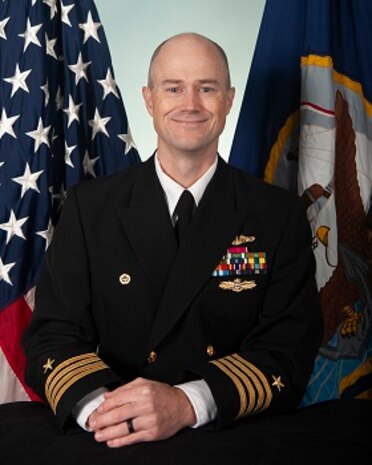 Captain Brian D. Heberley,
Commanding Officer Supervisor of Shipbuilding, Conversion & Repair, Groton