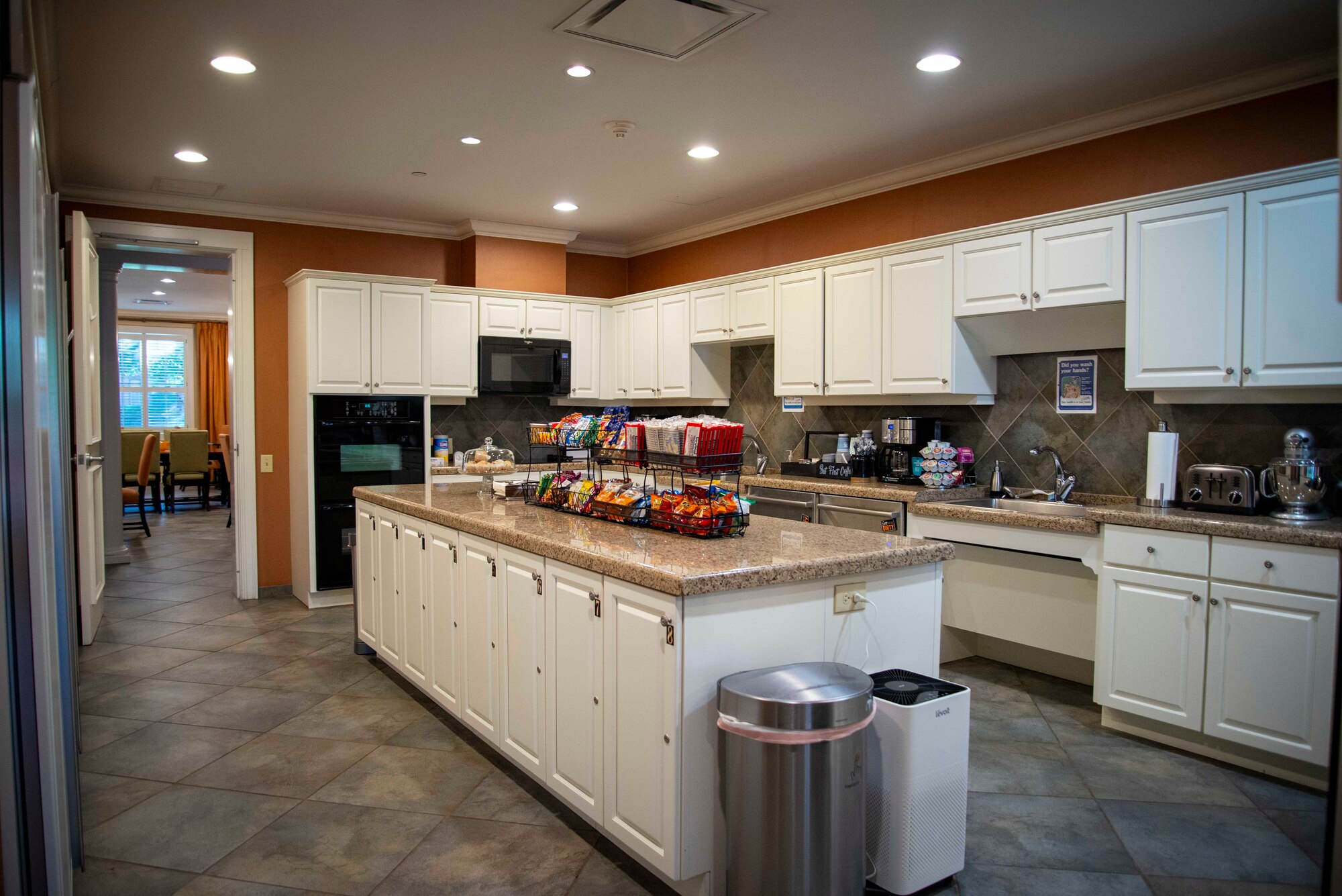 The kitchen of Fisher House II on Wright-Patterson Air Force Base, Ohio, July 31, 2024.