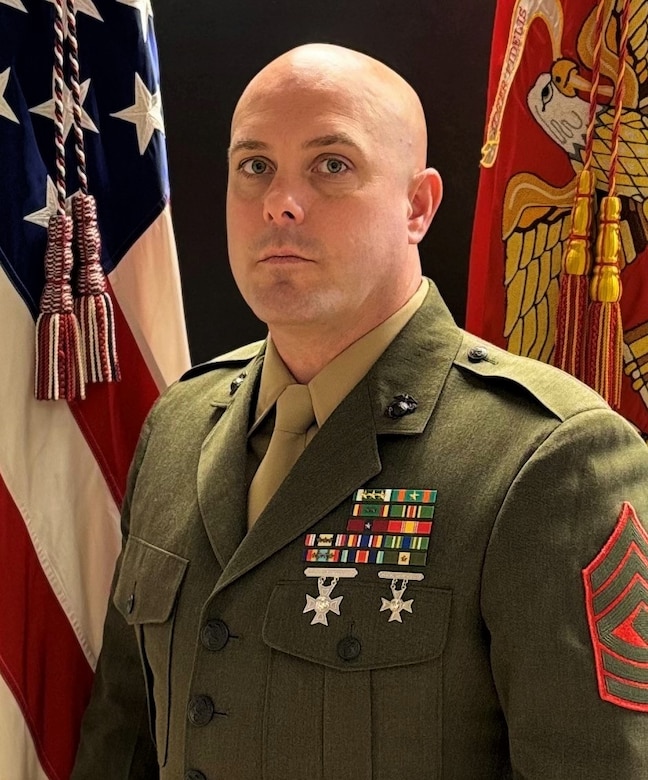 First Sergeant Michell P. Moore, Unit Senior Enlisted Leader, Charlie Co., 4th Combat Engineer Battalion