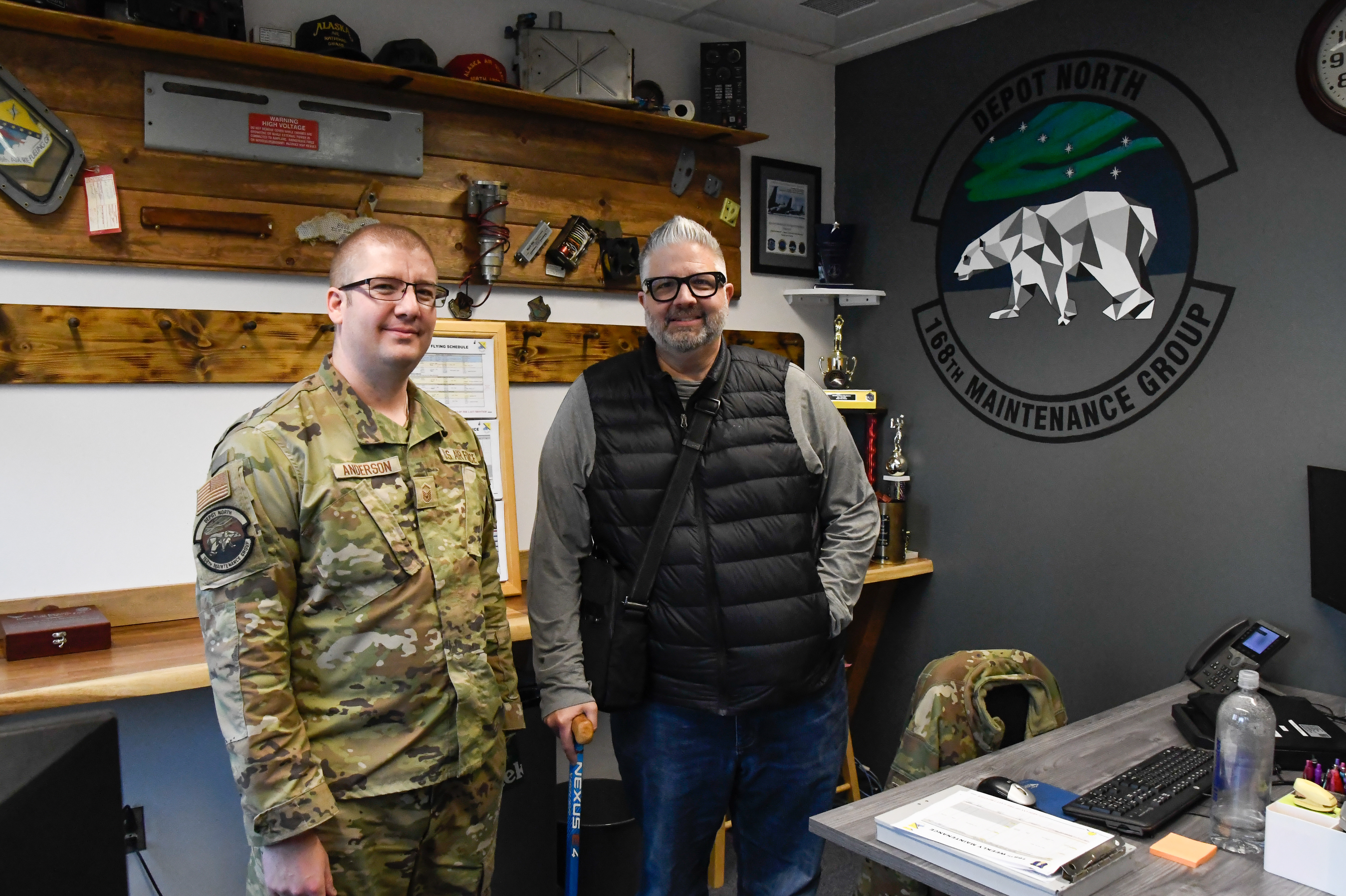 168th Aircraft Maintenance Squadron welcomes a new Honorary