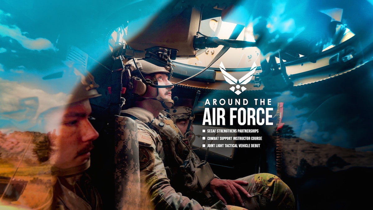 In this week's look around the Air Force, Secretary of the Air Force Frank Kendall takes a relationship-building trip to seven European nations, a new combat support instructor course will help Air Task Forces, and the Joint Light Tactical Vehicle makes its debut. (Hosted by Staff Sgt. Milton Hamilton)