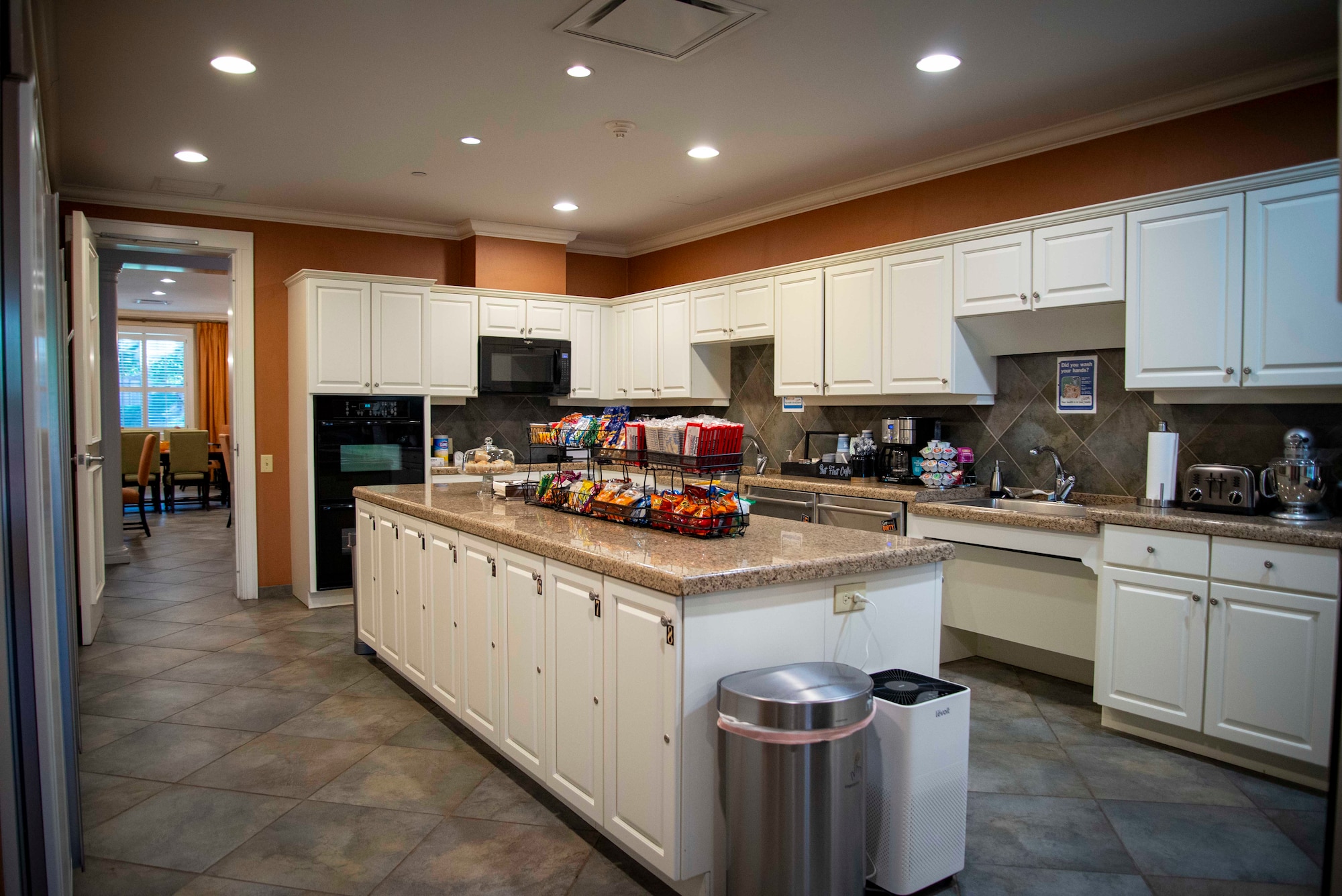 The kitchen of Fisher House II on Wright-Patterson Air Force Base, Ohio, July 31, 2024.