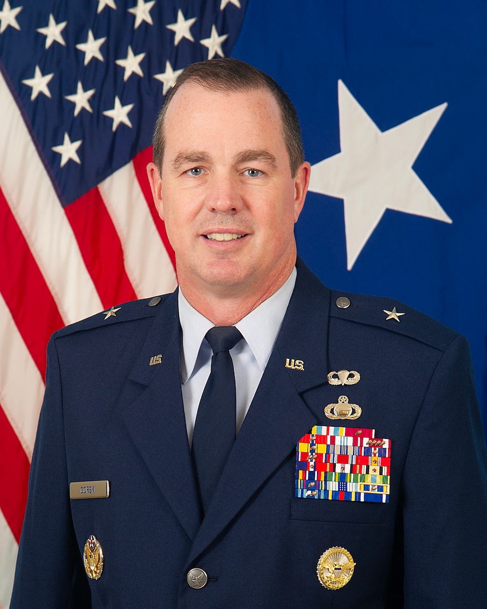 This is the official portrait of Brig. Gen. Steven Gorski.