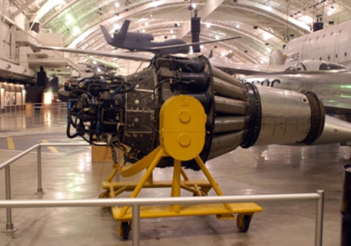 Allison J33 on display