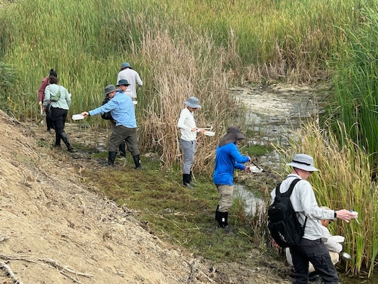 Military Tropical Medicine students participate in the Naval Medical Leader and Professional Development Command (NMLPDC) 
annual 4-week in-person Military Tropical Medicine course.