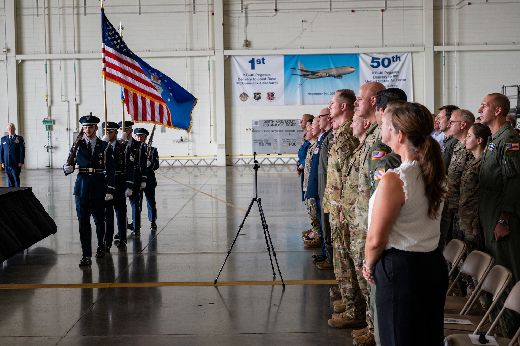 The 514th Air Mobility Wing celebrates the history and accomplishments of the 78th Air Refueling Squadron during an inactivation ceremony at Joint Base McGuire-Dix-Lakehurst, N.J., Sept. 7, 2024.