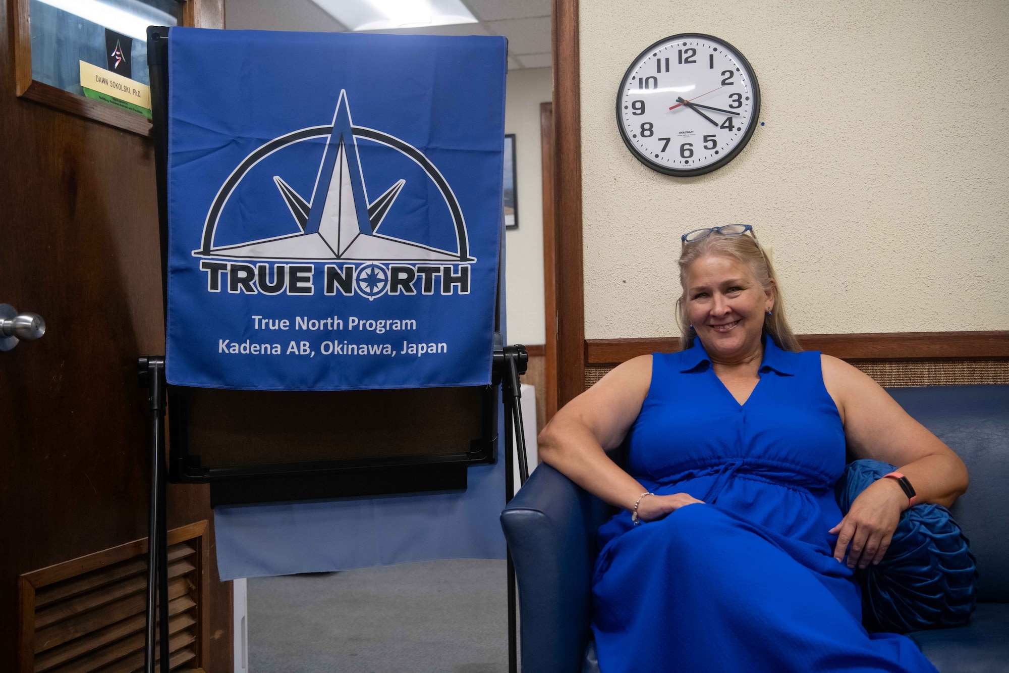 A clinical psychologist poses for a photo while being interviewed on Suicide Prevention Month.
