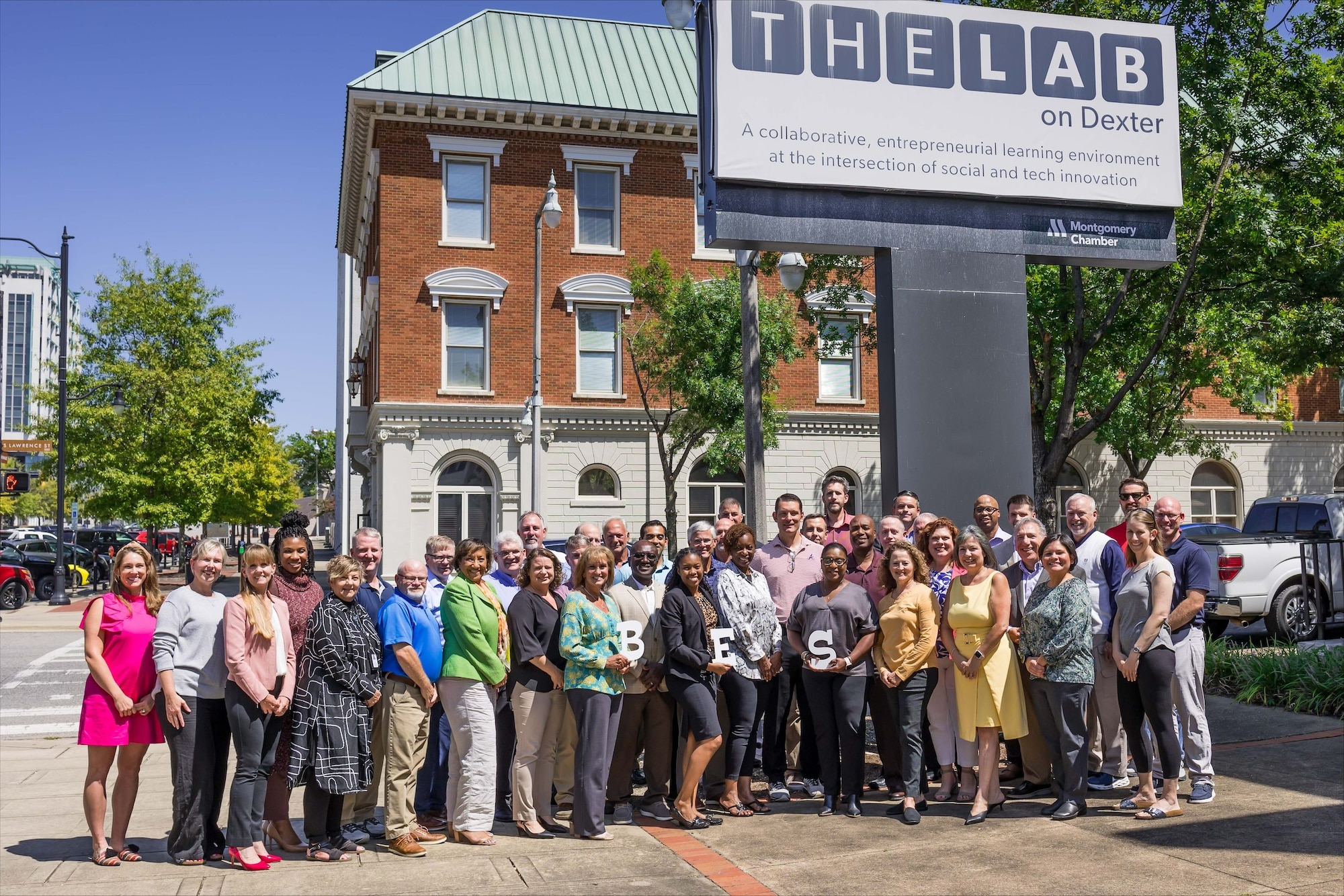 BES Senior Leadership at the annual Leadership Offsite in downtown Montgomery, Alabama.