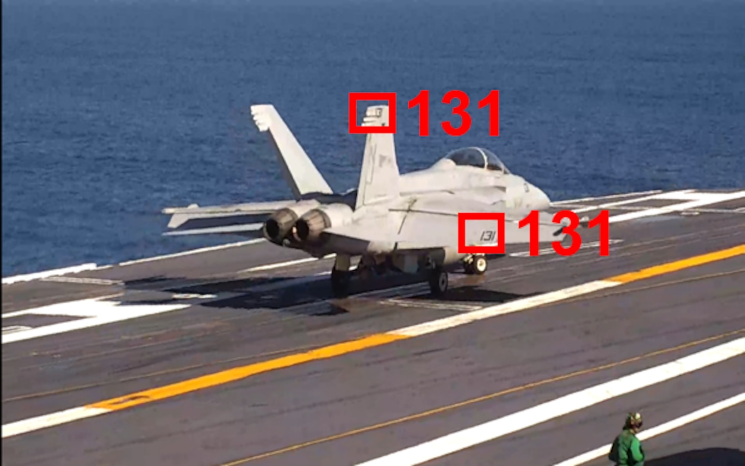 The Night Operations Character Transcription & Recognition for Naval Aircraft Logistics (NOCTRNAL) team is developing an algorithm to recognize aircraft side numbers, which would help ship personnel locate everything on a flight deck without relying on human capital.