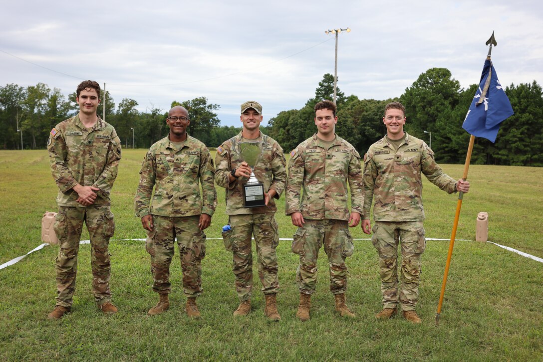 St. Lo Battalion squads compete for “Chubby Cup”