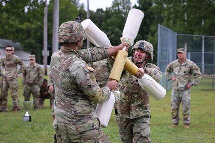 St. Lo Battalion squads compete for “Chubby Cup”