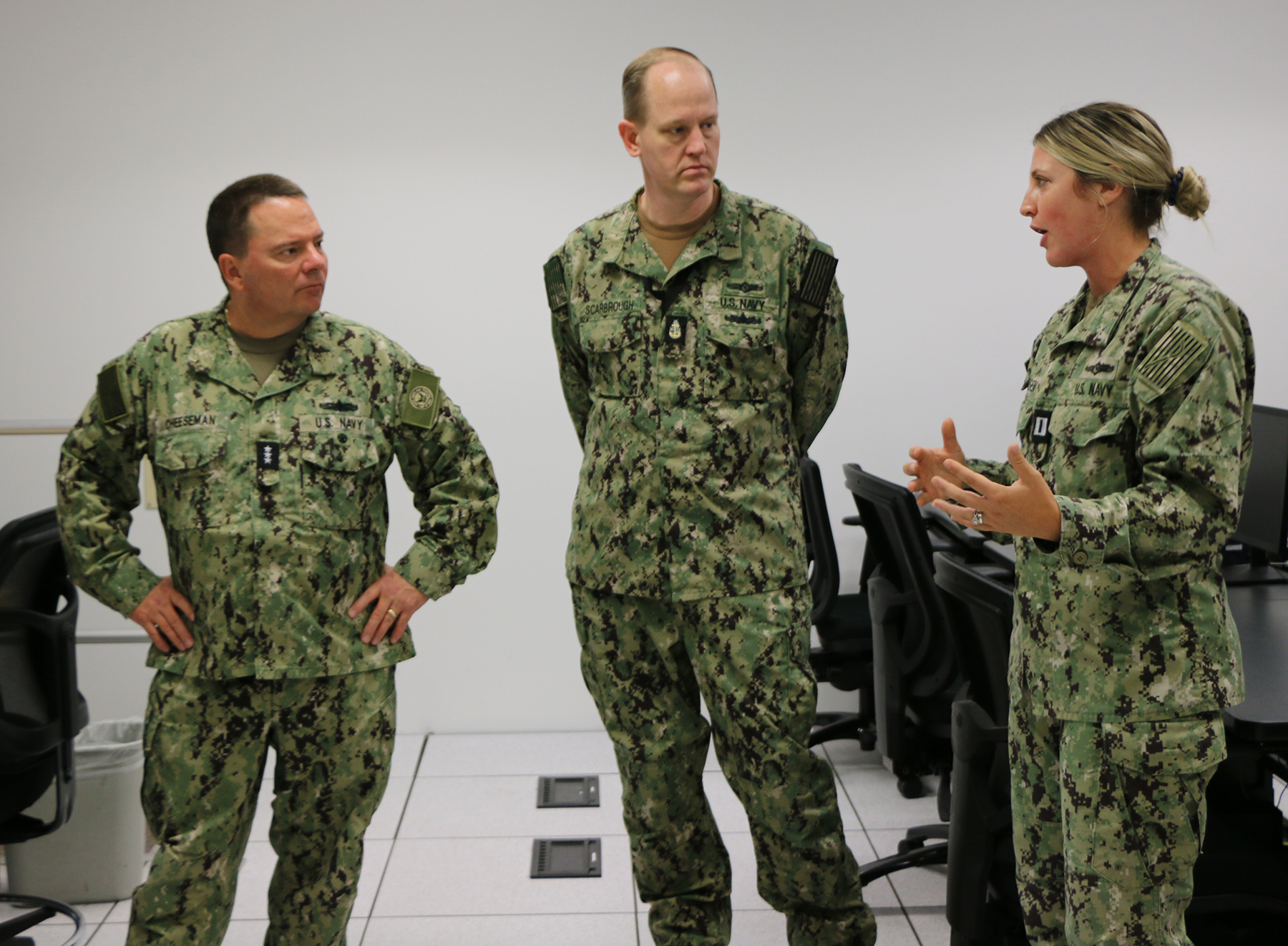 Chief of naval personnel visits IWTC San Diego &gt; Naval Education 