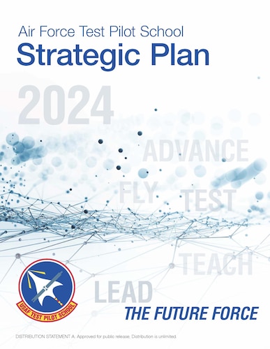 The Air Force Test Pilot School Strategic Plan is inspired by Lt. Gen. Jimmy Doolittle, a pioneer in flight testing and a model for test leadership. Doolittle's dedication to innovation, critical thinking, and leadership under adversity is a guiding principle for the school's future.