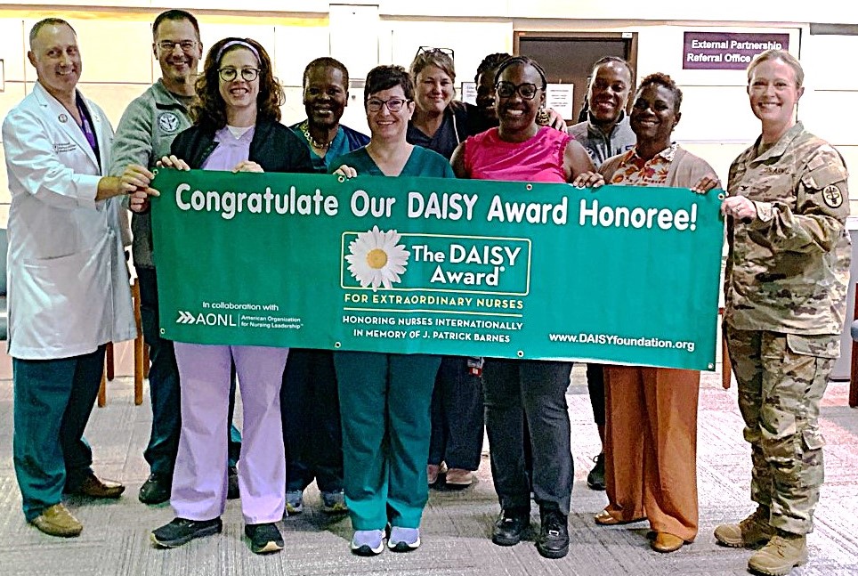 Walter Reed nursing team recognizes members with the DAISY Award for ...