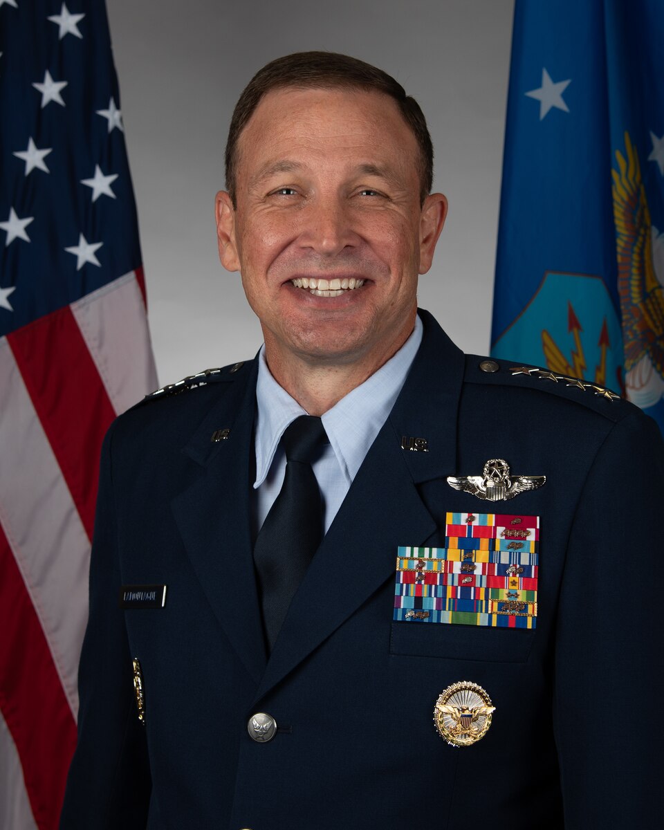 This is the official portrait of Gen. John D. Lamontagne.