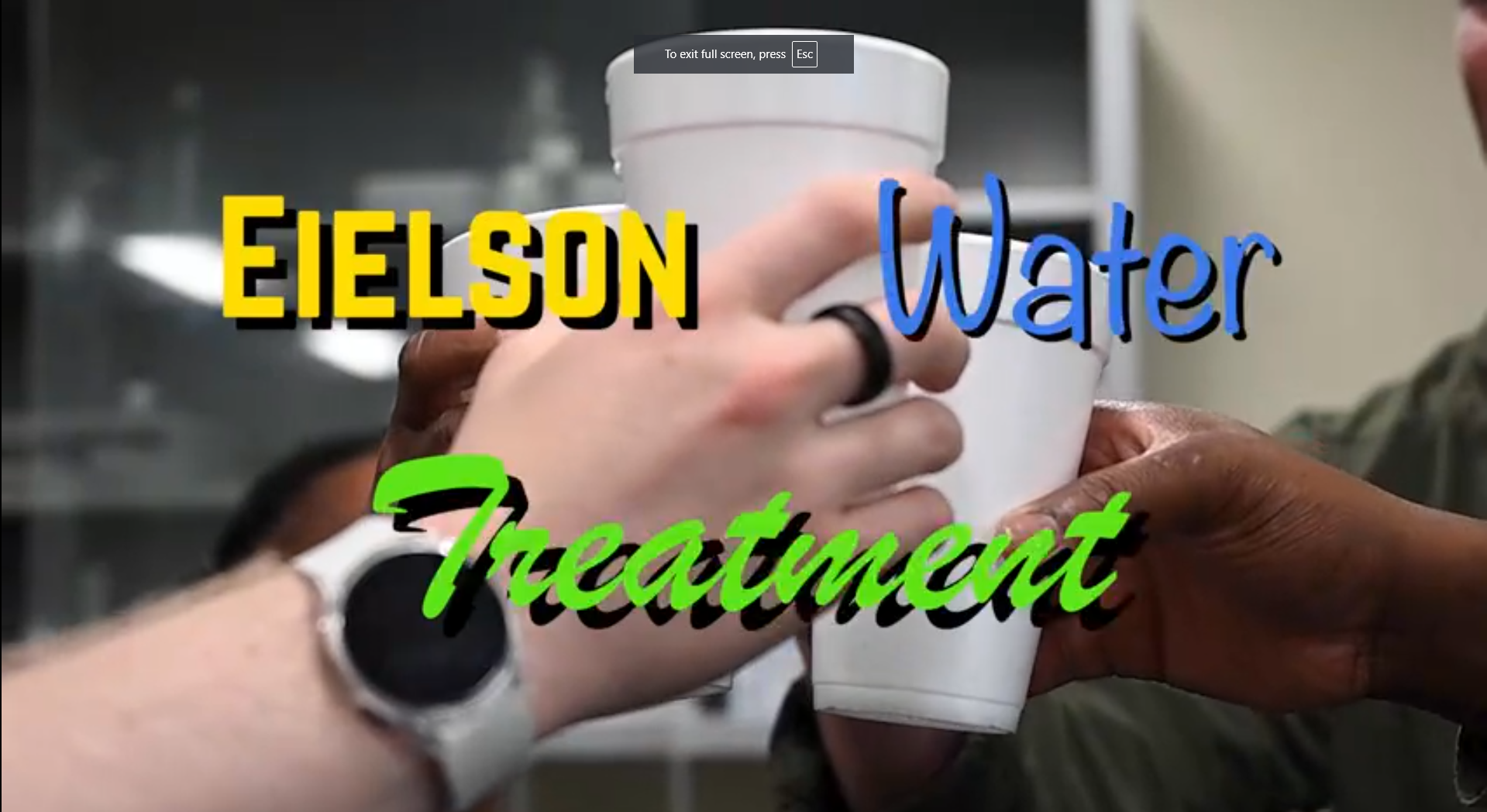 How Eielson’s water treatment plant makes our tap water safe to drink