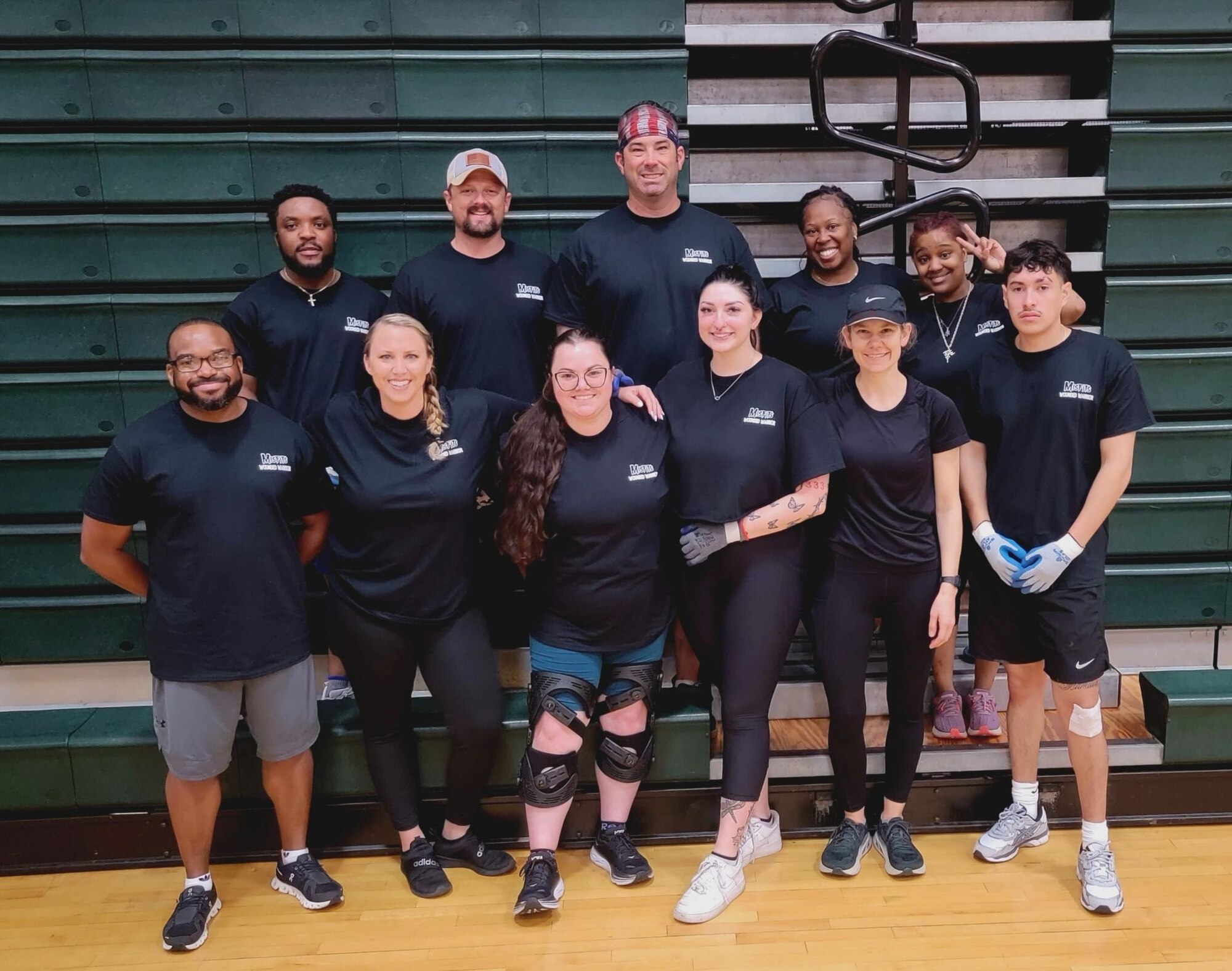 Wounded Warrior Project group photo