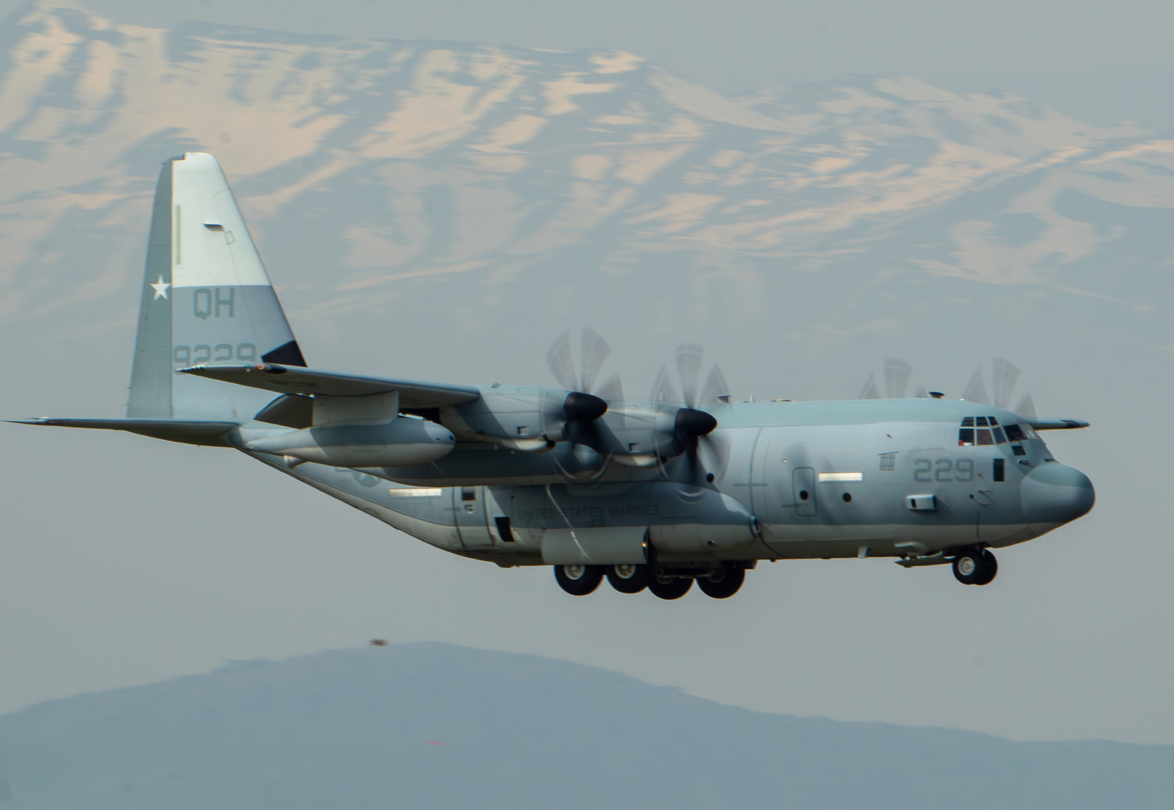 U.S. Marine F A 18s with VMFA 112 and KC 130J with VMGR 234 support UNITAS