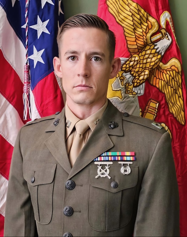 Captain Christopher Grimes, Commanding Officer, Weapons Company, 1st Battalion, 23d Marine Regiment
