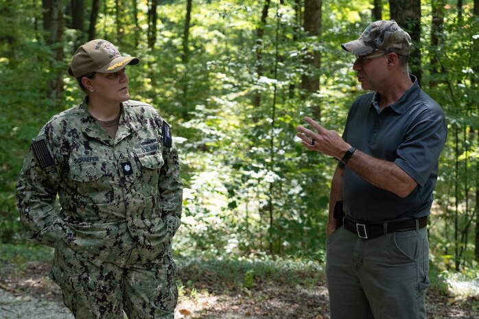 NSWC Crane hosts USS Constitution Commander for NAVSEA wide Women’s Equality Day Event