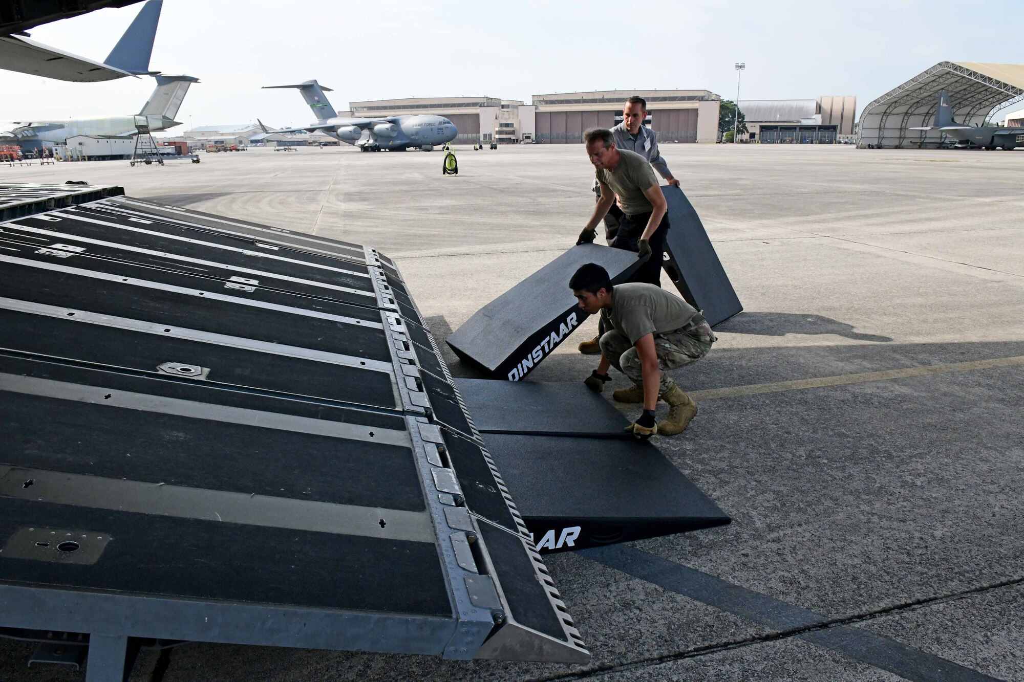 AFWERX tests DINSTAAR composite ramps at Robins > Air Combat Command ...