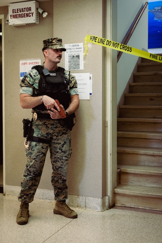 Emergency Response Drill prepares Camp Lejeune to respond to an active threat