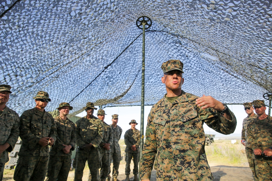 Deputy commander for Marine Forces South and Marine Forces Reserve visits Expeditionary Advanced Base North: UNITAS 2024