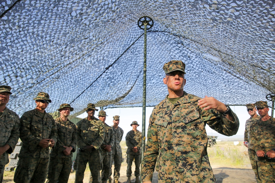 Deputy commander for Marine Forces South and Marine Forces Reserve visits Expeditionary Advanced Base North: UNITAS 2024