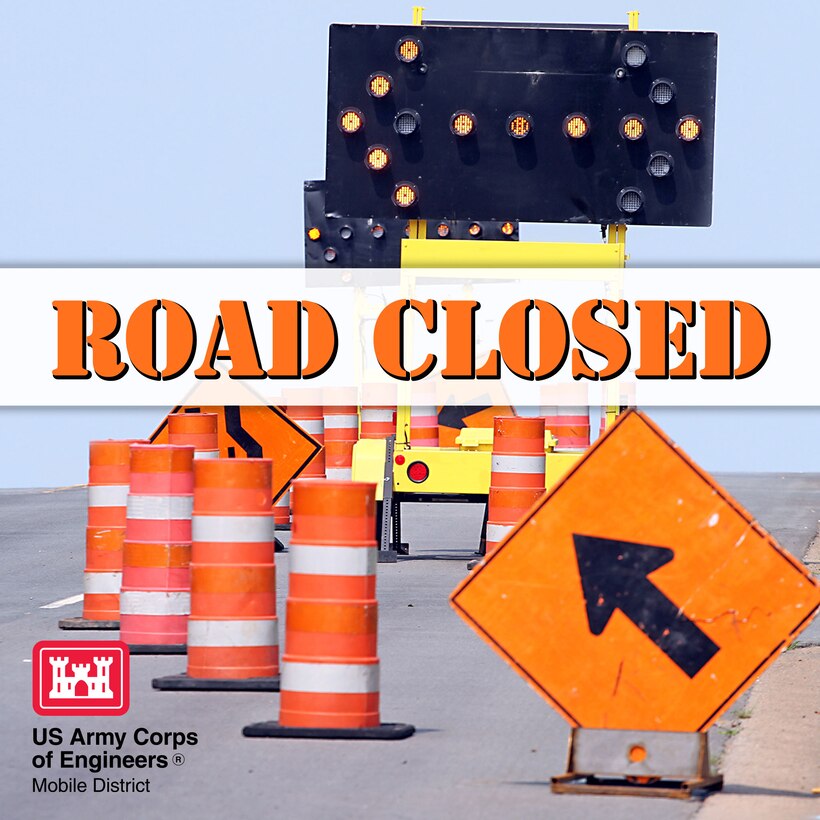 Graphic of Road Close