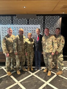 VNG senior enlisted leaders meet with Finnish counterparts