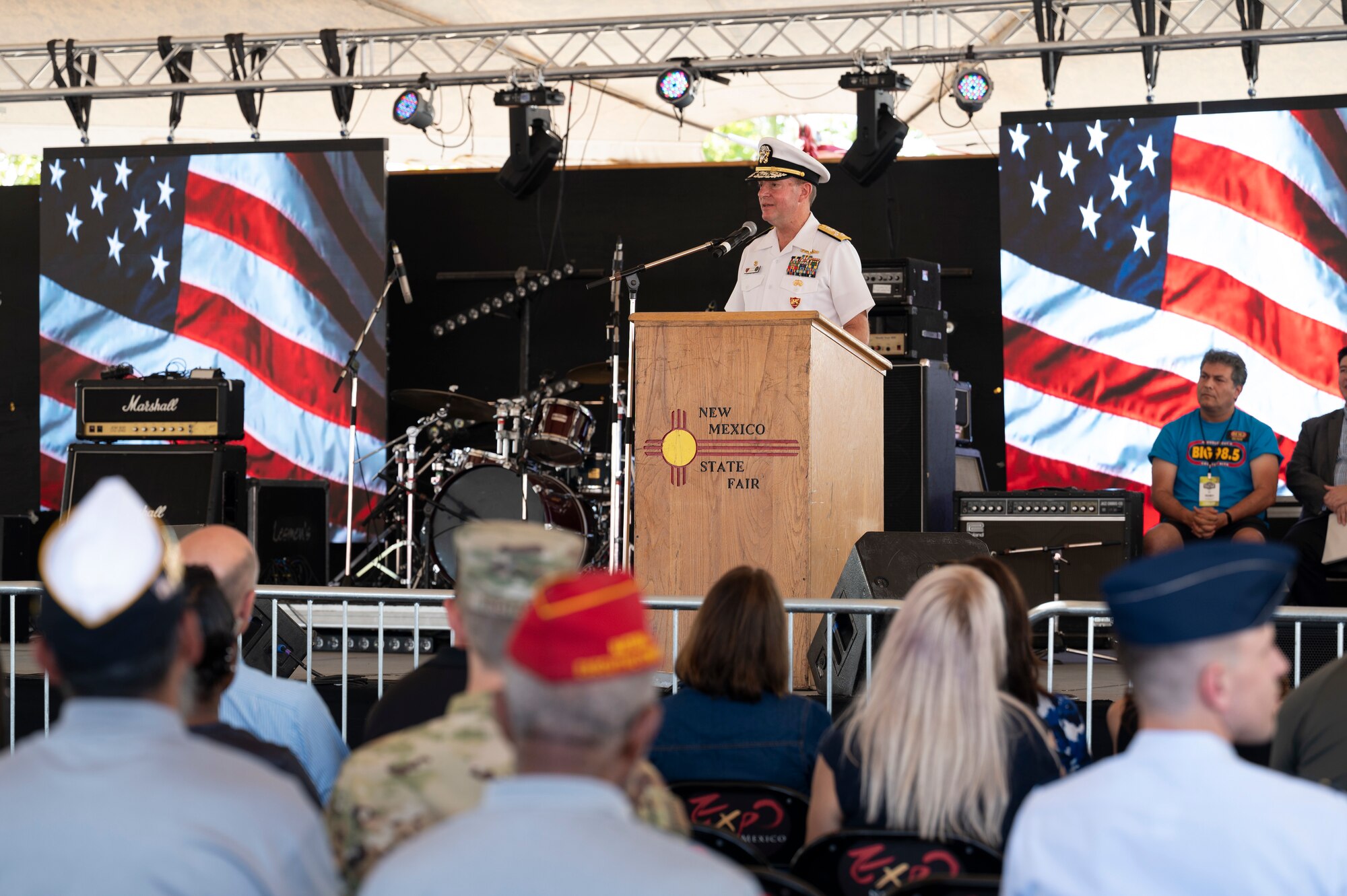 A man speaks on stage.