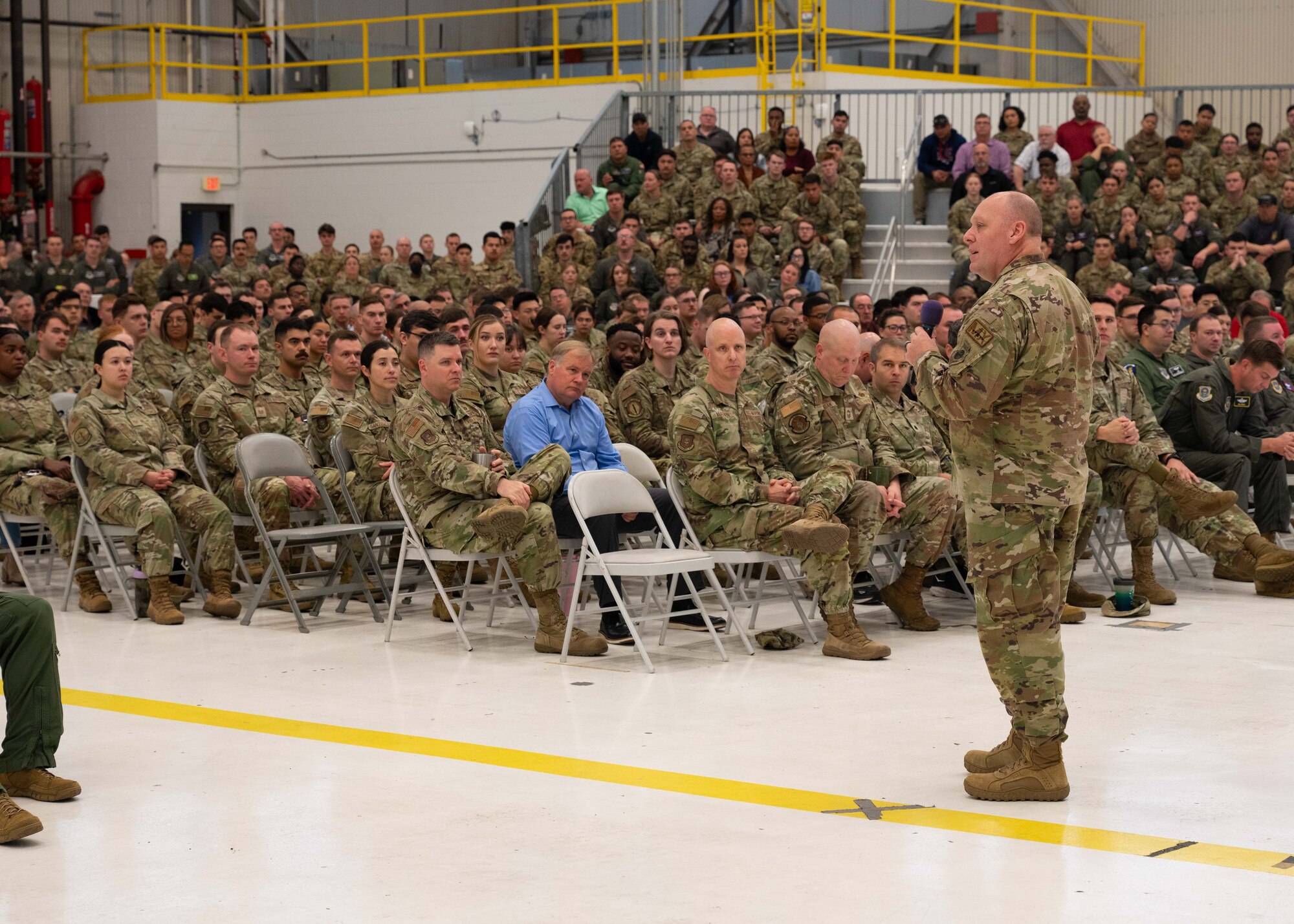 Team McChord conducts Risk and Readiness All-Call