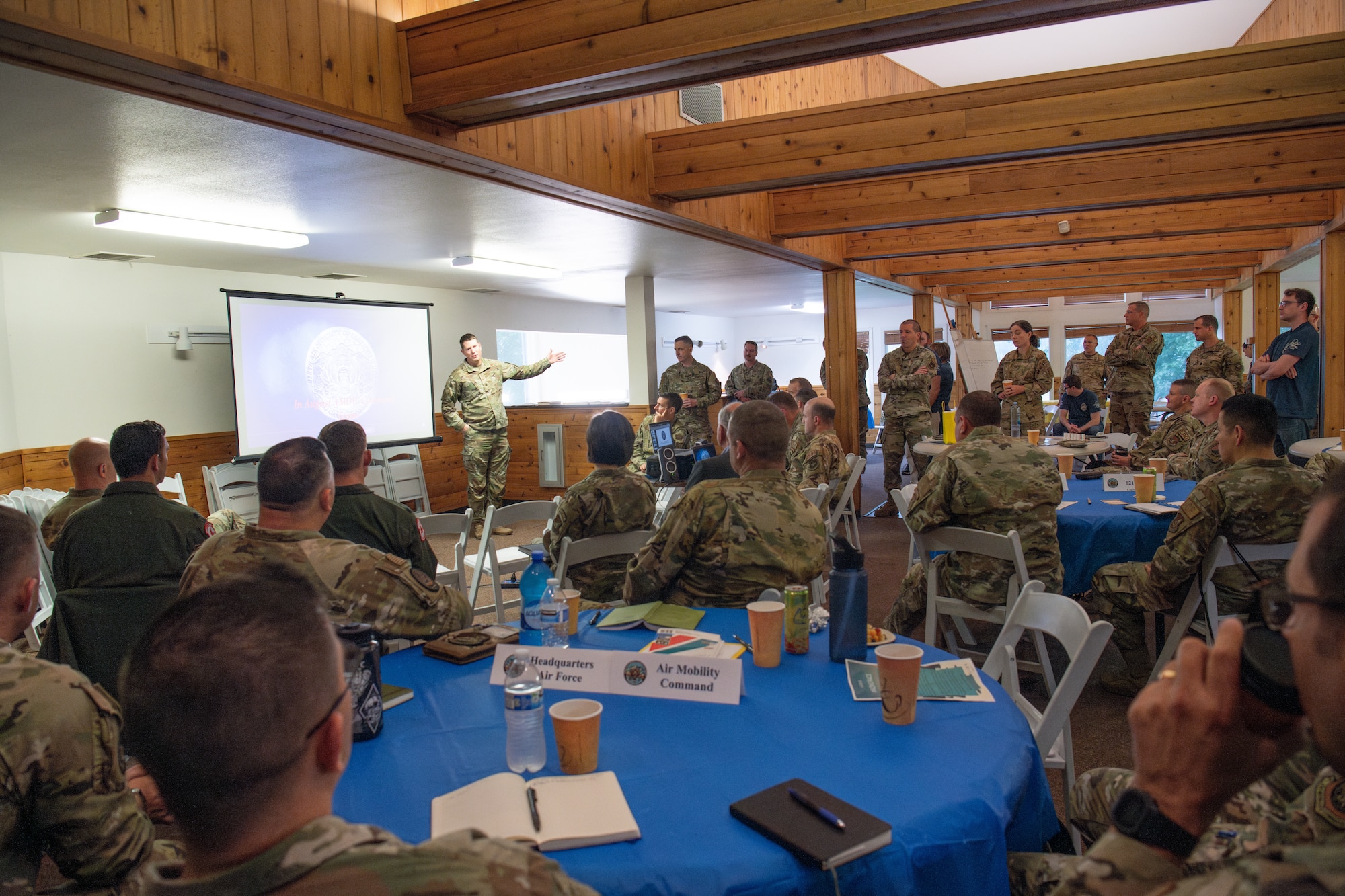Photo of group talking