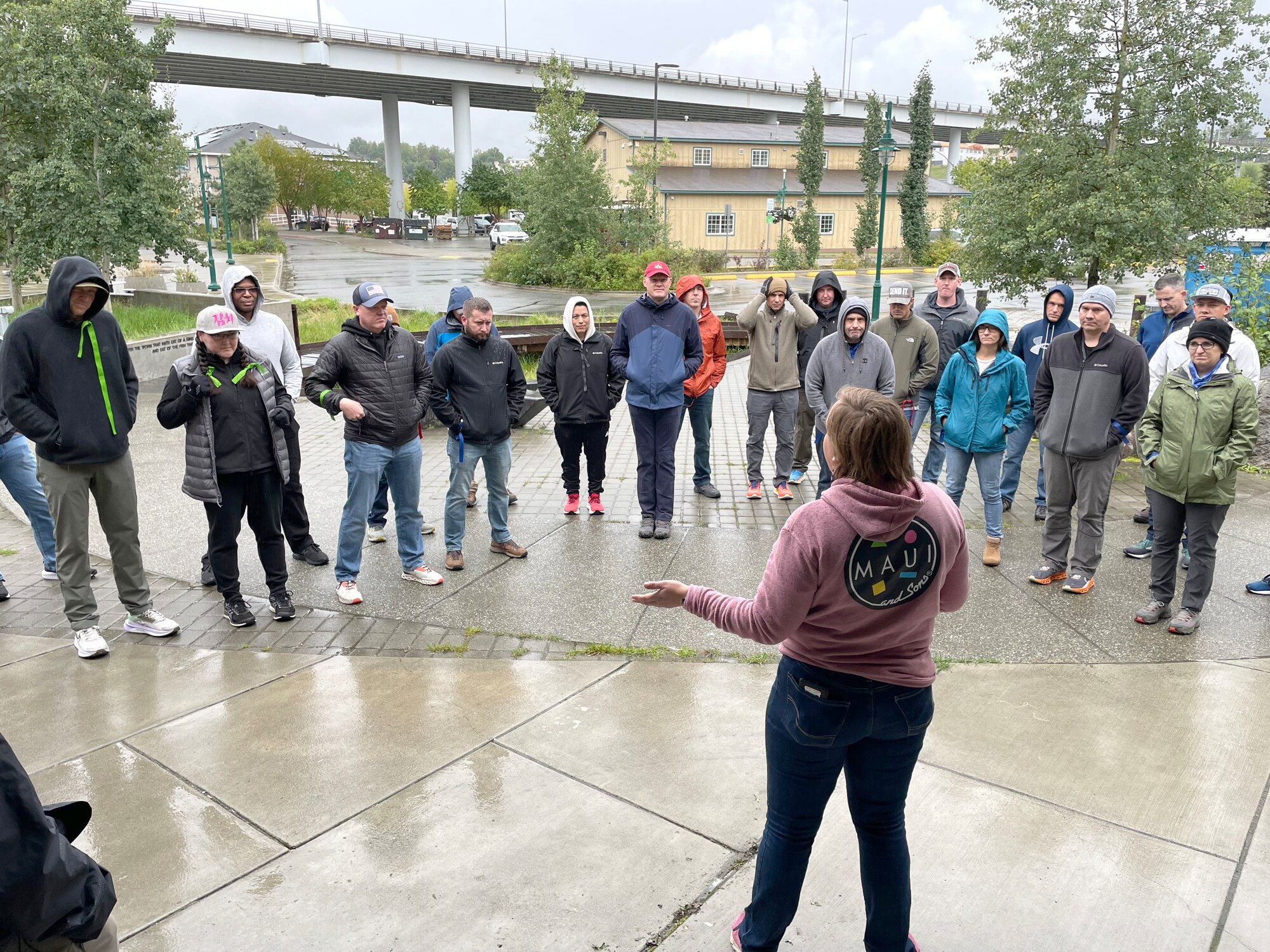 Photo of group talking